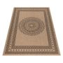 Dhaka Shapl teppich indoor/outdoor rechteckig 280x370cm jute schwarz