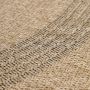 Comilla Nipu teppich indoor/outdoor rund Ø 200cm jute schwarz