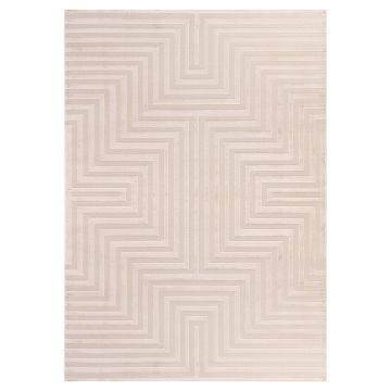 Sahara Veyra teppich kurzflor rechteckig 160x230cm beige