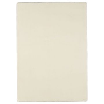 Luxy teppich hochflor läufer 80x150cm creme