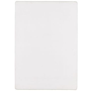 Luxy teppich hochflor läufer 80x250cm weiß