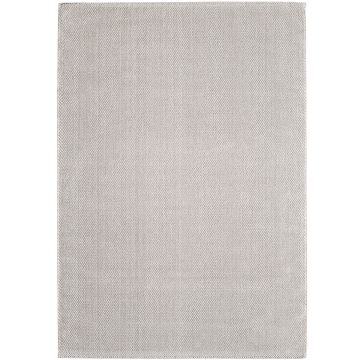 Loom teppich kurzflor rechteckig 60x100cm creme