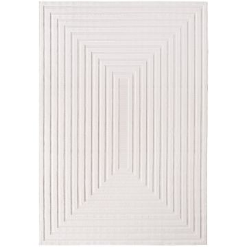 Doha Lunara teppich kurzflor rechteckig 120x170cm creme