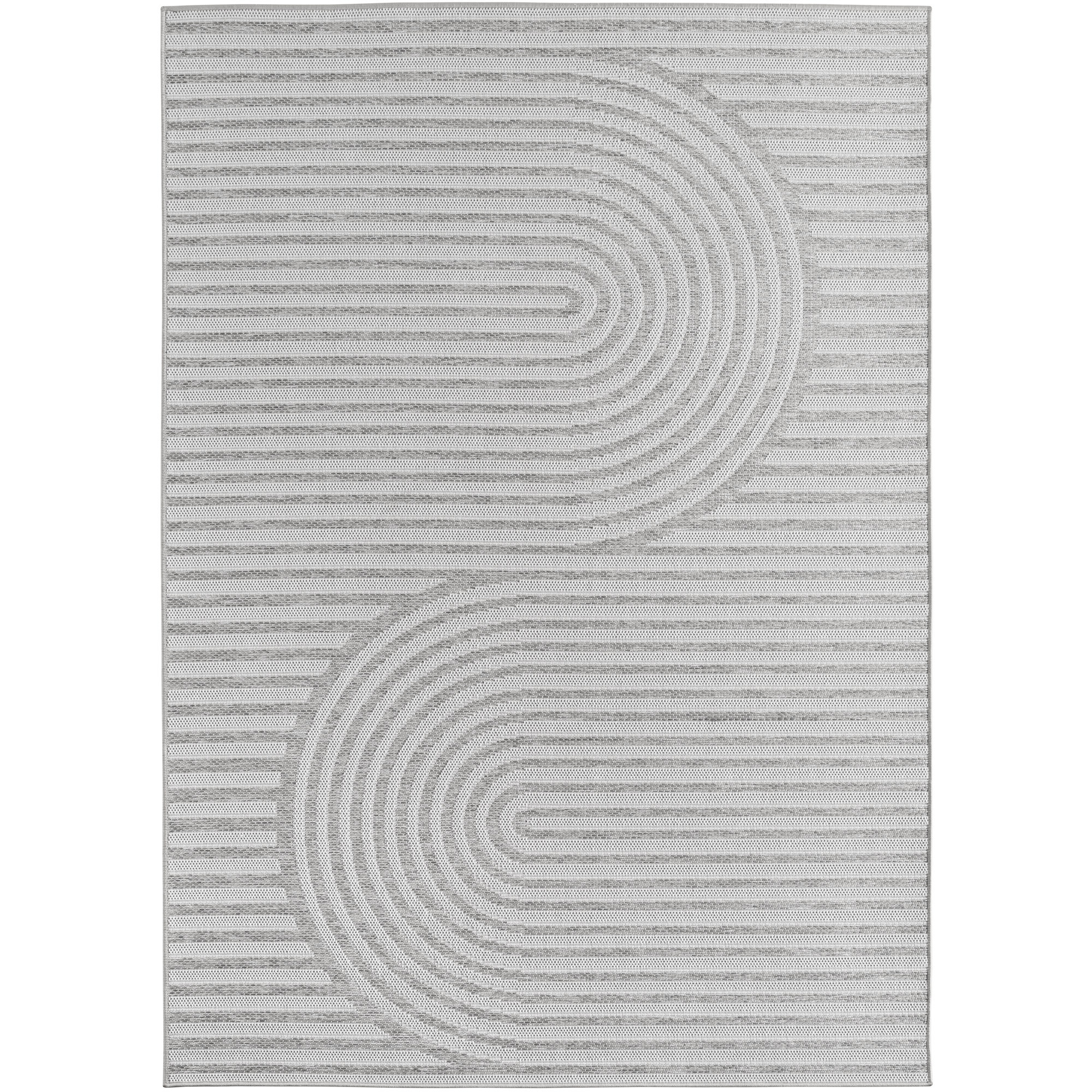Desert Dek teppich indoor/outdoor flachgewebe läufer 80x150cm grau