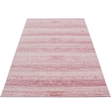 Plus teppich kurzflor rechteckig 80x150cm rosa
