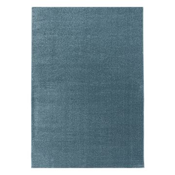 Rio One teppich hochflor rechteckig 80x150cm blau