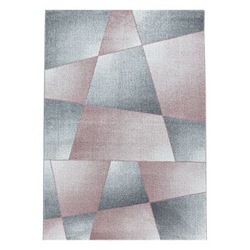 Rio Varie teppich hochflor läufer 80x250cm rose