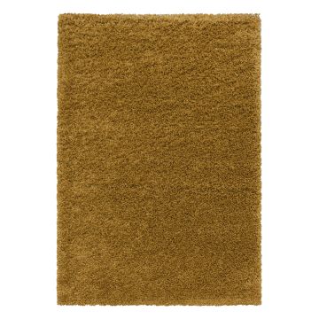 Sydney Shaggy teppich hochflor rechteckig 240x340cm gold