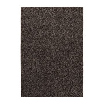 Nizza teppich schlingenflor läufer 80x250cm braun