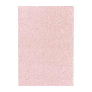 Nizza teppich schlingenflor rechteckig 200x290cm rose