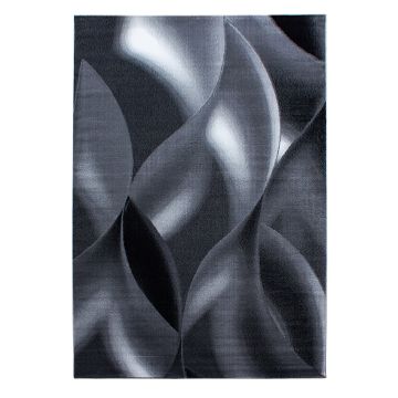 Plus Scala teppich kurzflor rechteckig 240x340cm schwarz