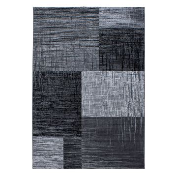 Plus Blend teppich kurzflor rechteckig 280x370cm schwarz