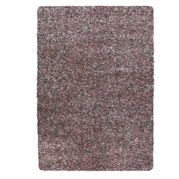 Enjoy Shaggy teppich hochflor rechteckig 240x340cm rose