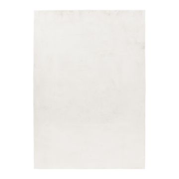 Pouffy teppich fluffy hochflor rechteckig 200x290cm creme