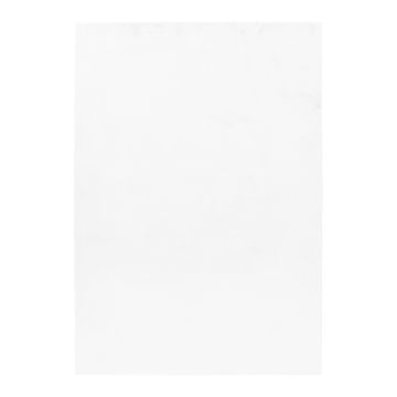 Pouffy teppich fluffy hochflor läufer 60x110cm weiß