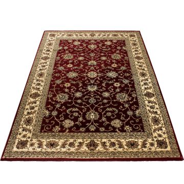 Marrakesh Layla teppich kurzflor rechteckig 120x170cm rot