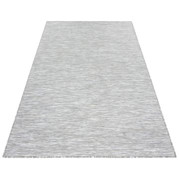 Mambo teppich flachgewebt rechteckig 80x150cm taupe