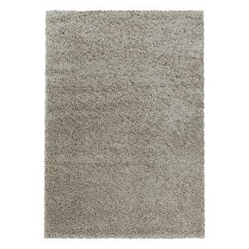 Sydney Shaggy teppich hochflor rechteckig 300x400cm naturfarbe