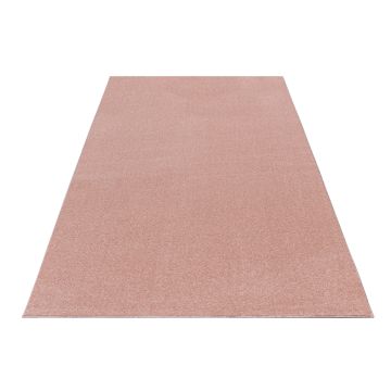 Ata teppich kurzflor rechteckig 60x100cm rose