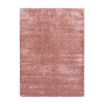 Brilliant Shaggy teppich hochflor rechteckig 280x370cm rose