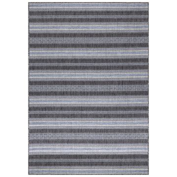 Sunny Faye teppich indoor/outdoor rechteckig 280x370cm schwarz